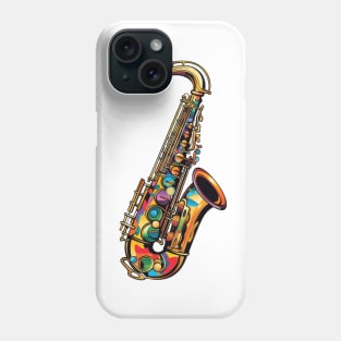 Retro 90s Saxophone Phone Case