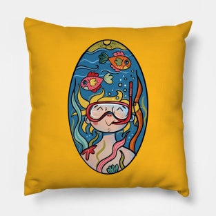 Pisces Zodiac Sign for Men Pillow