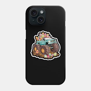 Happy Easter Monster Truck Phone Case