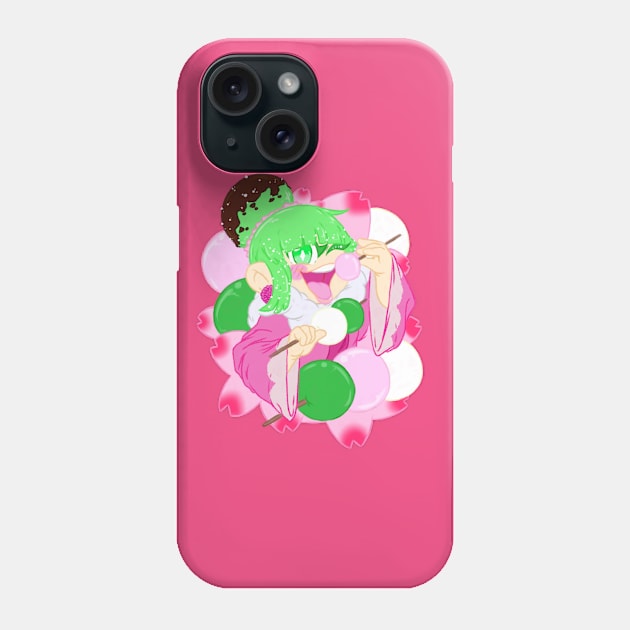 Mochi Mochi Phone Case by Squid Mama Art