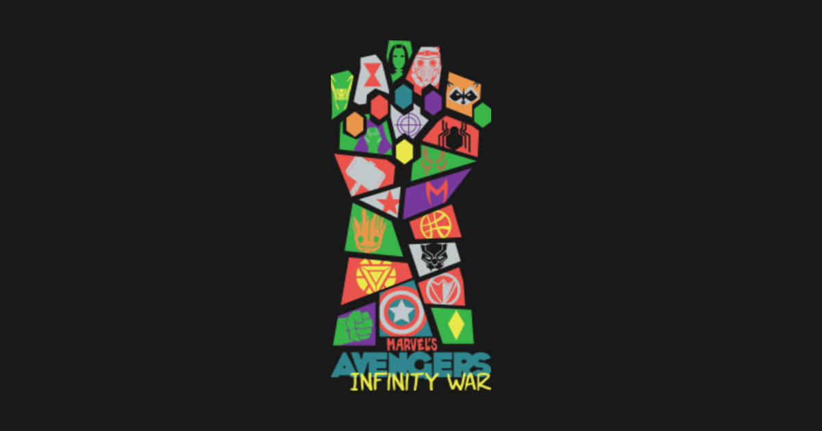 Avengers Infinity War Pop Art Infinity War T Shirt 