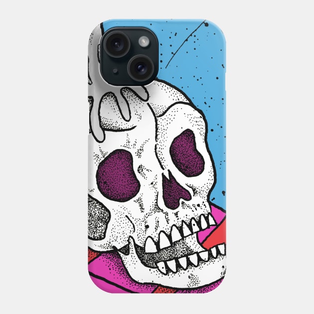 Librarian  Skull Phone Case by miskel