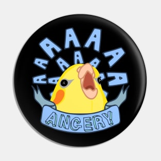 angery - cockatiel #2 Pin