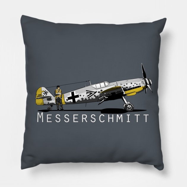 Messerschmitt BF109 Pillow by Siegeworks