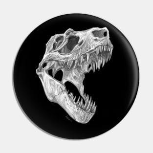 T-Rex Skull Pin