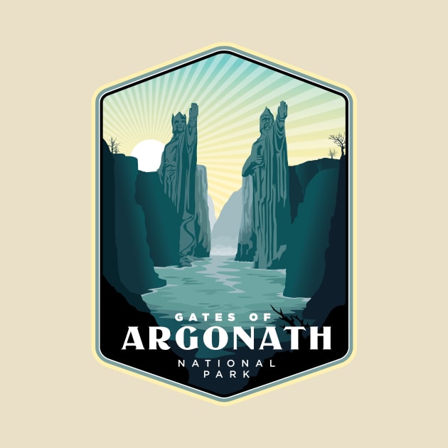 Gates of Argonath National Park by MindsparkCreative