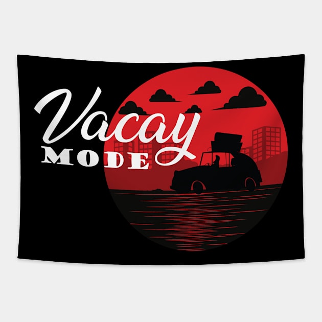 Vacation - Vacay Mode Tapestry by KC Happy Shop