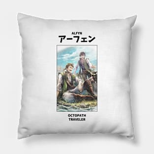 Alfyn Octopath Traveler Pillow