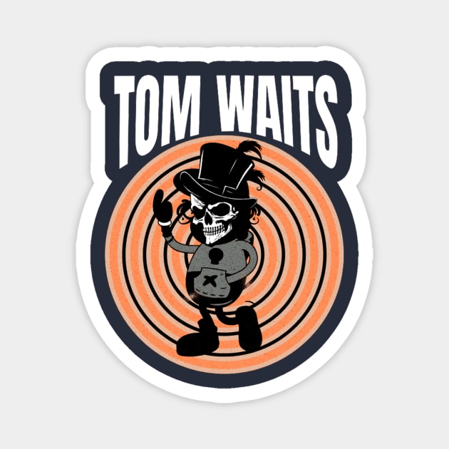 Original Street // Tom Waits Magnet by phsycstudioco