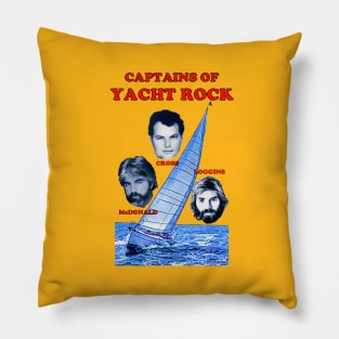 Captains of Yacht Rock Father's Day Pillow