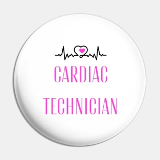 Gift for a Cardiac Tech Technician Pin