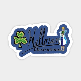 Halloran Illustrations logo Magnet