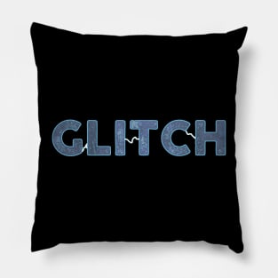 Glitch Logo Pillow