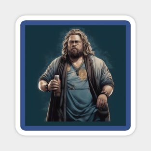 Fat Thor Dude Magnet