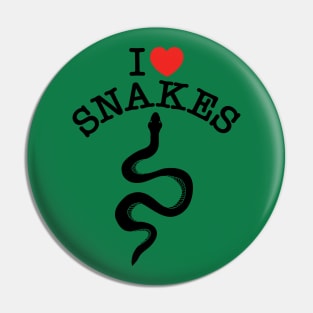 I love snakes Pin