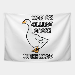 Goose Funny Silly Tapestry