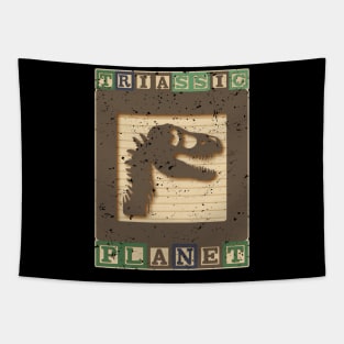 TRIASSIC PLANET BLOCKS Tapestry