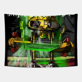 japanese nuclear alien robot incident futuristic Tapestry