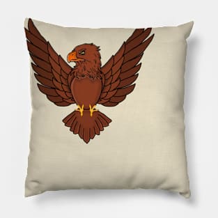 Brown Eagle Pillow