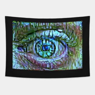 My Left Dreaming Eye Tapestry