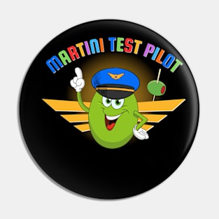 Martini Test Pilot Pin