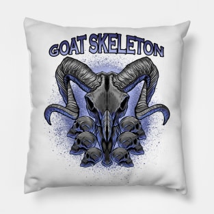 Goat skeleton Pillow