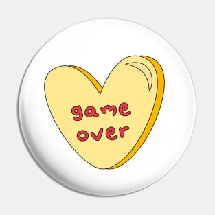 Game Over Pin