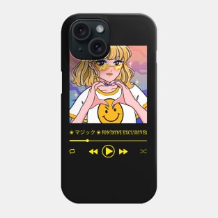 Fontaine Exclusives Blonde Anime Girl Logo #25 Phone Case