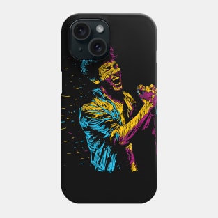 Singer Man Colorful Abstract Phone Case