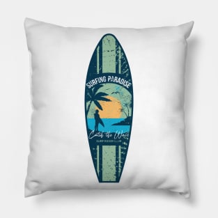 Surfing Paradise Pillow