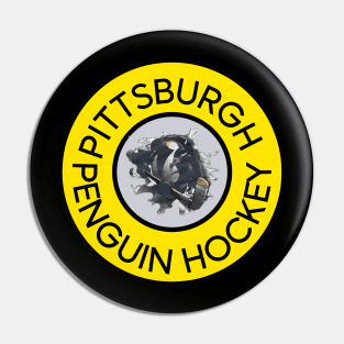 Pittsburgh Penguins Burst Pin