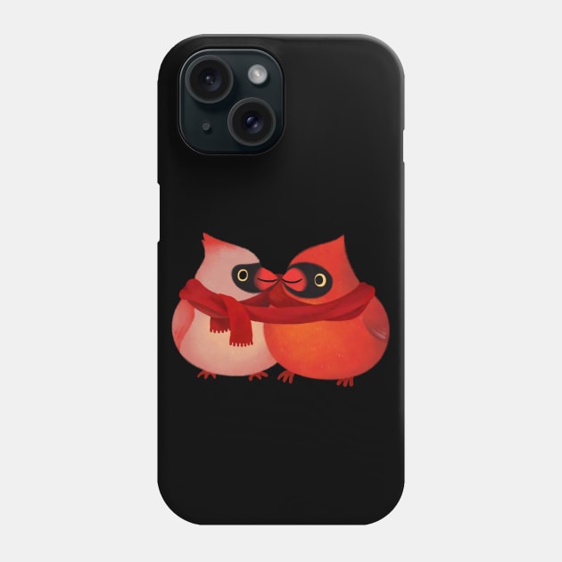 Winter lovers Phone Case by pikaole