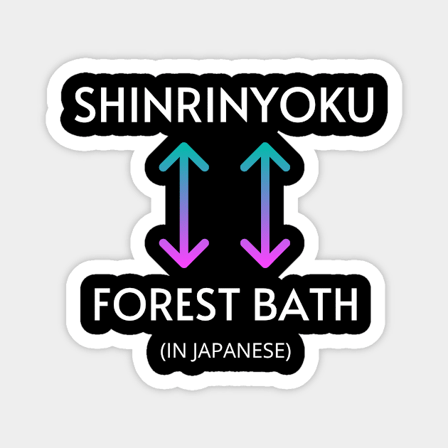 SHINRINYOKU Magnet by ManuKai