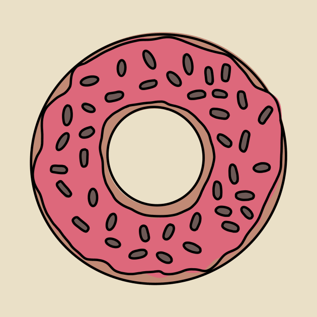 Donut Drawing by Slletterings