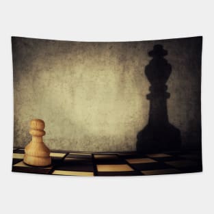 pawn aspiration Tapestry