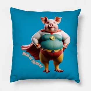 Ham of Squeal Pillow