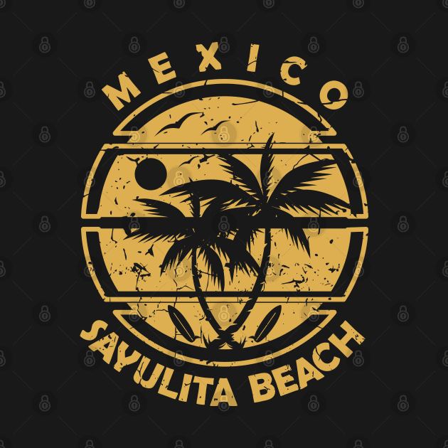 Mexico Sayulita Beach (Riviera Nayarit) – Summer Palm Trees by Jahmar Anderson