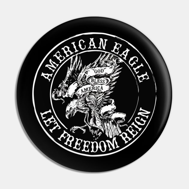 American Eagle Pin by LIBERTY'S