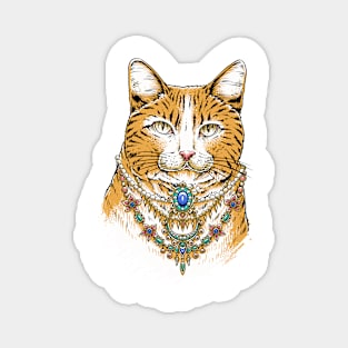 Cat jewerly Magnet