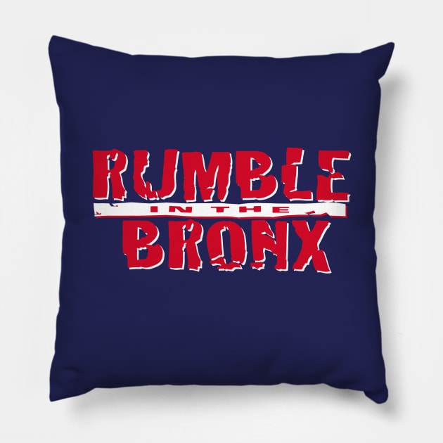 Rumble in the Bronx Pillow by DCMiller01