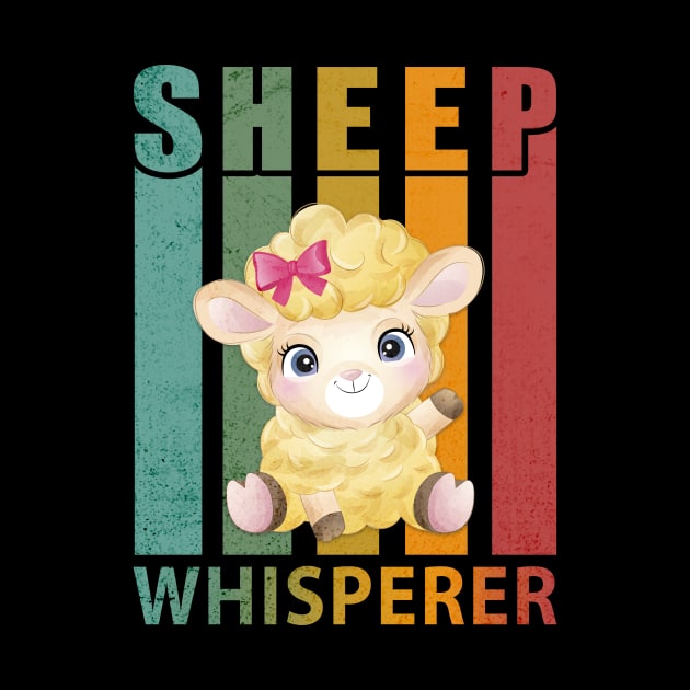 Sheep Whisperer Farmer by Quotes NK Tees