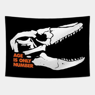 Komodo dragon skull Tapestry