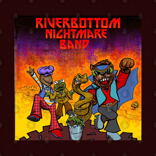 RiverBottom NightMare Band - River Bottom - Phone Case