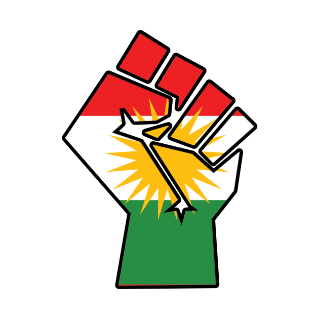 Kurdish Fist of Resistance by indusdreaming