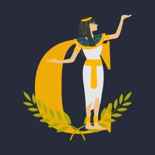 Embrace the allure of Cleopatra - where beauty meets power. T-Shirt