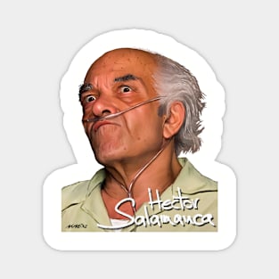 Breaking Bad - Hector Salamanca signed portrait Magnet
