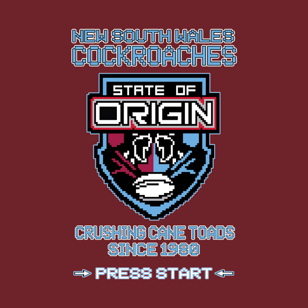 Retro NSW - Pixel Art Origin - COCKROACHES by OG Ballers