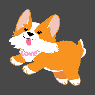 Corgi Puppy Love T-Shirt