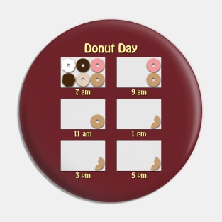 Donut Day (funny) Pin