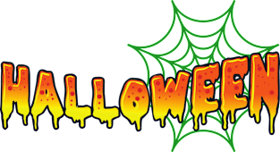 Retro Style Halloween Shirt with Spider Web Magnet